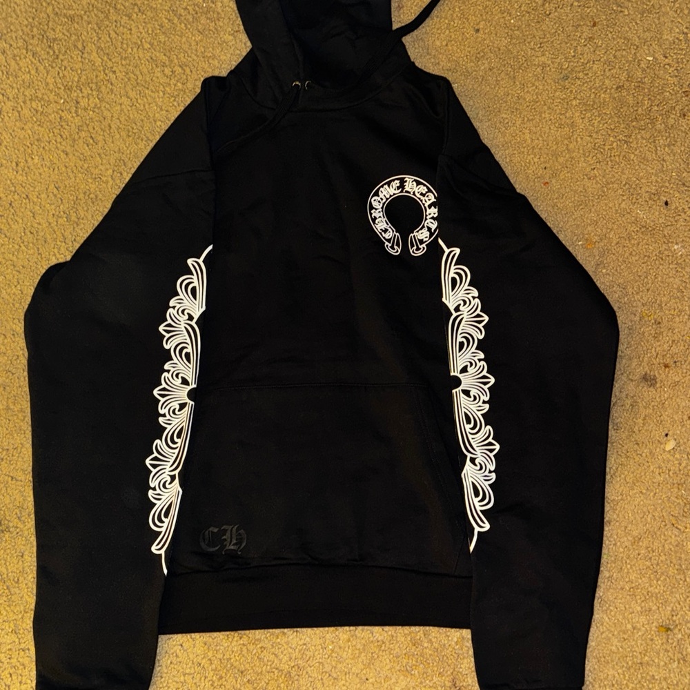 Chrome Hearts Black and White Sweater